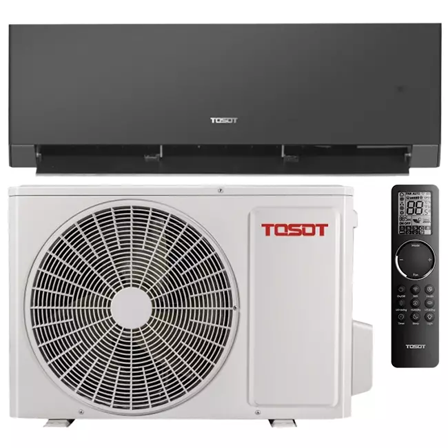 Tosot CLIVIA by GREE Inverter airco Black R32 2,5 kW set